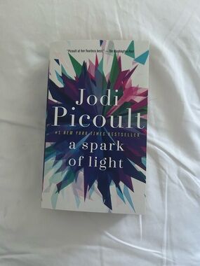 3/25$ A spark of light book by Jodi Picoult